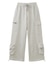 FACE LABEL MULTI POCKET SWEAT PANTS