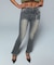 BUTTERFLY POCKET SKINNY DENIM PANTS