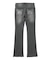 BUTTERFLY POCKET SKINNY DENIM PANTS