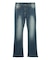 BUTTERFLY POCKET SKINNY DENIM PANTS