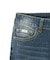 BUTTERFLY POCKET SKINNY DENIM PANTS