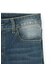 BUTTERFLY POCKET SKINNY DENIM PANTS