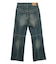 PANELED DENIM PANTS