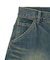 PANELED DENIM PANTS