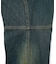 PANELED DENIM PANTS