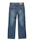 SIDE VENTILATION FLARE DENIM PANTS