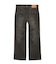 SIDE VENTILATION FLARE DENIM PANTS
