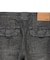 SIDE VENTILATION FLARE DENIM PANTS