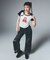 DISTRESSED LOOSE STRAIGHT DENIM PANTS