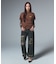 DISTRESSED LOOSE STRAIGHT DENIM PANTS