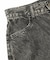 DISTRESSED LOOSE STRAIGHT DENIM PANTS