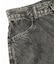 DISTRESSED LOOSE STRAIGHT DENIM PANTS