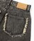 DISTRESSED LOOSE STRAIGHT DENIM PANTS