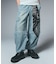 FADED 2WAY WIDE LEG CARGO PANTS