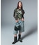 FADED 2WAY WIDE LEG CARGO PANTS