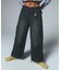FADED 2WAY WIDE LEG CARGO PANTS
