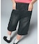 FADED 2WAY WIDE LEG CARGO PANTS