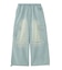 FADED 2WAY WIDE LEG CARGO PANTS