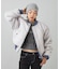 PANELED FUR REVERSIBLE MA-1 JACKET