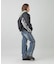 PANELED FUR REVERSIBLE MA-1 JACKET