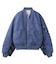 PANELED FUR REVERSIBLE MA-1 JACKET