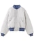 PANELED FUR REVERSIBLE MA-1 JACKET