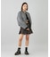 PANELED FUR REVERSIBLE MA-1 JACKET