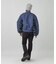 PANELED FUR REVERSIBLE MA-1 JACKET