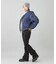 PANELED FUR REVERSIBLE MA-1 JACKET