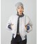 PANELED FUR REVERSIBLE MA-1 JACKET