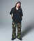 WAIST RIB EASY PANTS