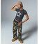 WAIST RIB EASY PANTS