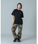 WAIST RIB EASY PANTS