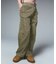 WAIST RIB EASY PANTS