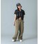 WAIST RIB EASY PANTS