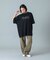 WAIST RIB EASY PANTS
