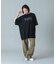 WAIST RIB EASY PANTS
