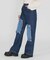 DISTRESSED 2TONE DENIM