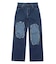 DISTRESSED 2TONE DENIM