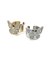 RHINESTONE BUTTERFLY LOGO RING