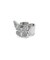 RHINESTONE BUTTERFLY LOGO RING