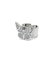 RHINESTONE BUTTERFLY LOGO RING