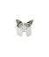 RHINESTONE BUTTERFLY LOGO RING