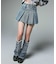 EMBROIDERED DENIM LEG WARMER