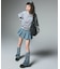 EMBROIDERED DENIM LEG WARMER