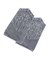 EMBROIDERED DENIM LEG WARMER