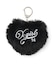 PADDED HEART KEY CHARM