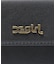 MILLS LOGO FAUX LEATHER MINI WALLET