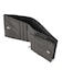 METAL LABEL FAUX LEATHER MINI WALLET