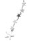 STAR AND LOGO CHAIN BELT